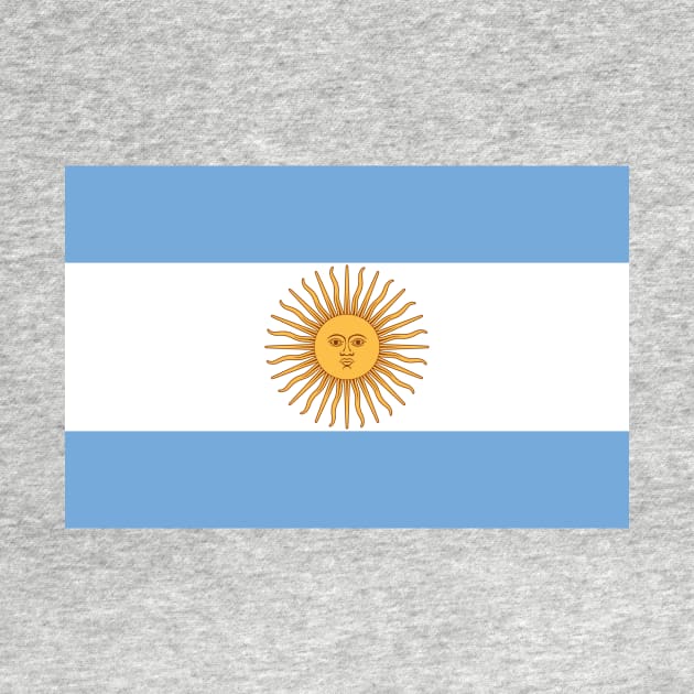 Flag of Argentina by Bravuramedia